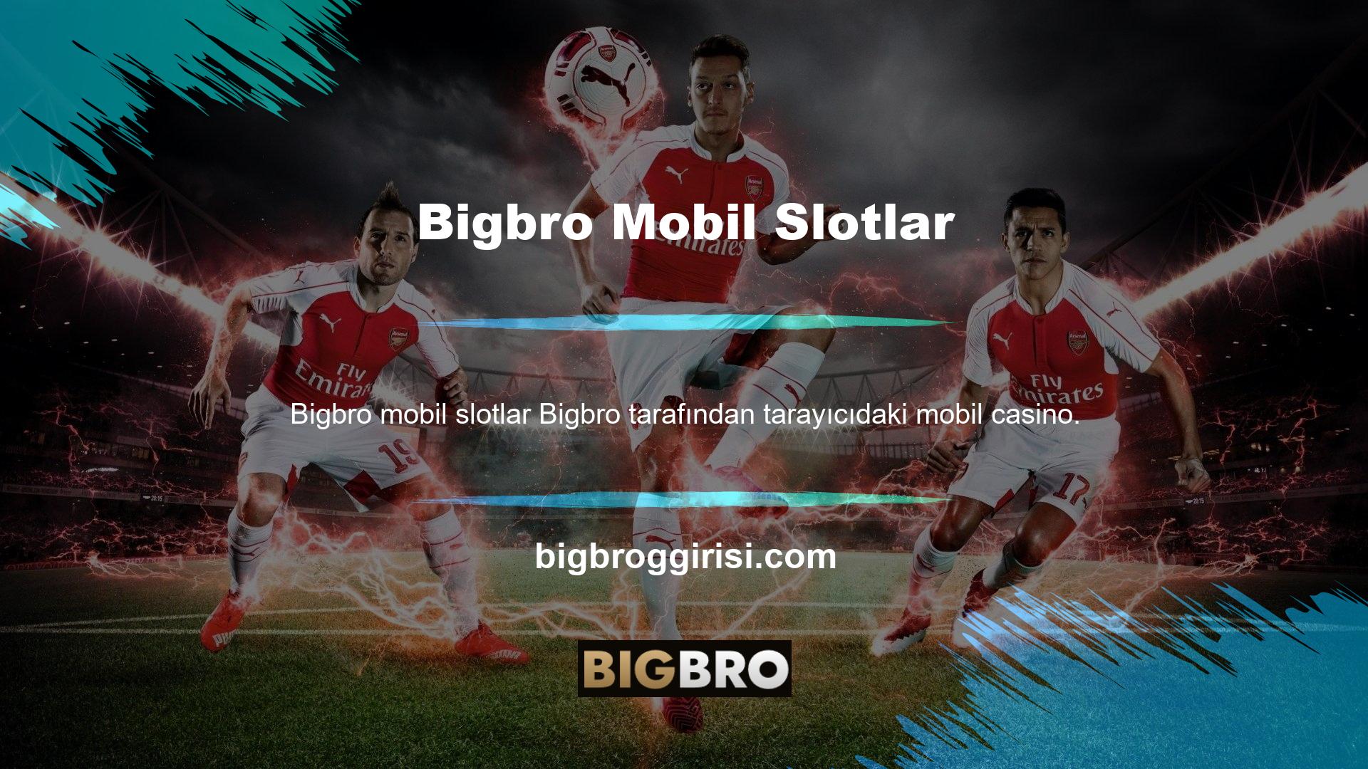 Slot oyunları sizin için ise, tarayıcıda mobil casino oyunu ile 500'den fazla iyi bilinen sağlayıcı aradığınızı göreceksiniz