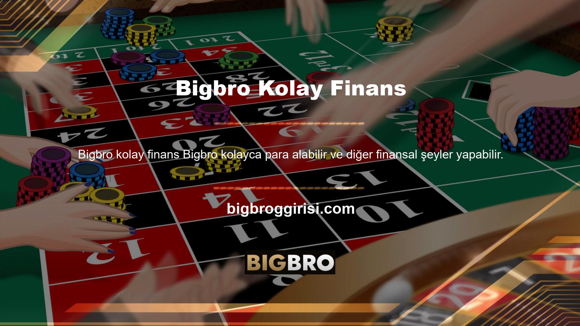 Cep telefonunuzda Bigbro casino oyunları da oynayabilirsiniz